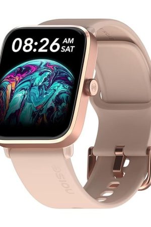 Noise ColorFit Pro 4 Alpha Smart Watch (Rose Pink) - Bluetooth Calling, AMOLED Display